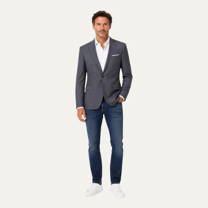 Veste de costume classique à simple boutonnage pour homme Hanover 2