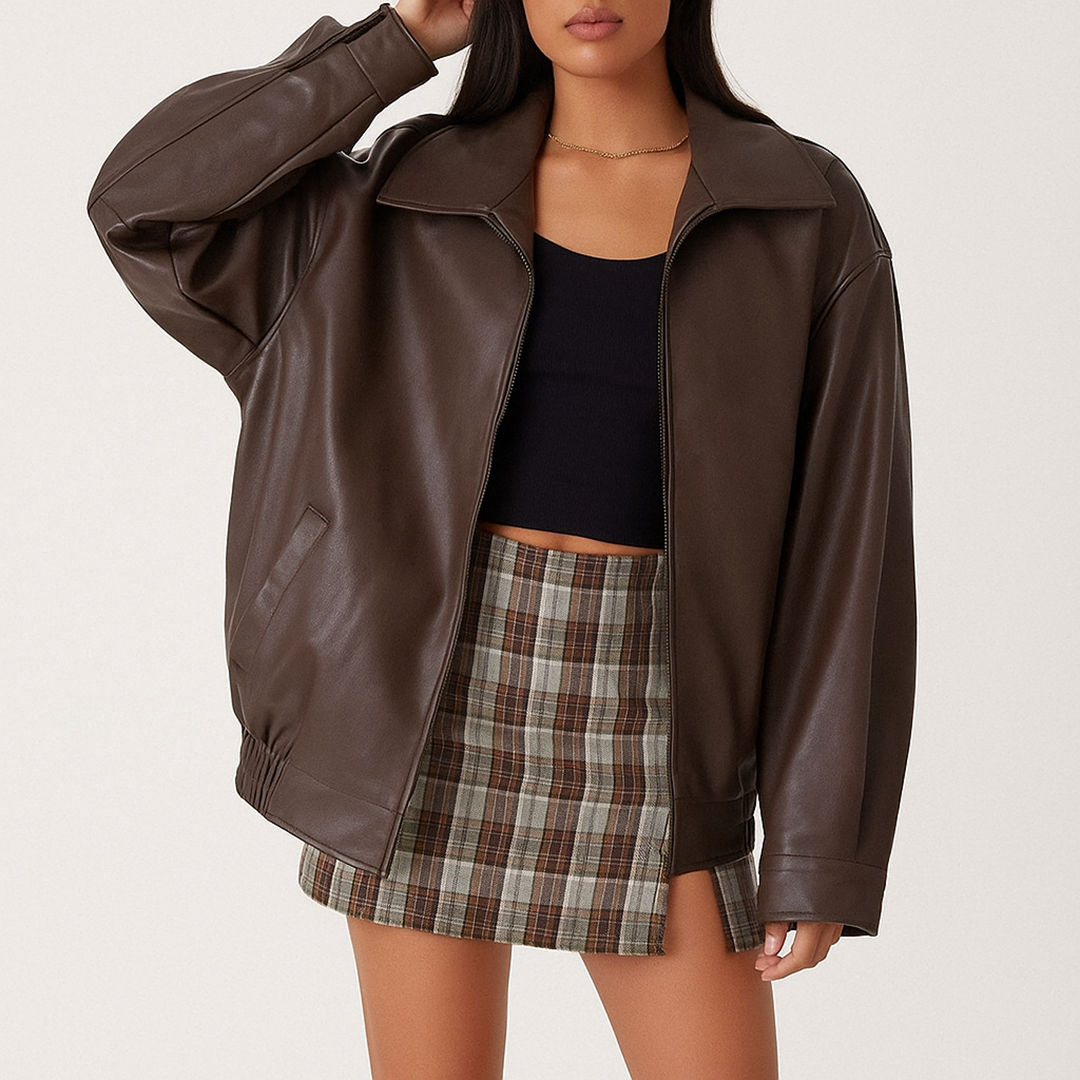 Veste femme ample | Coupe décontractée pour l’hiver