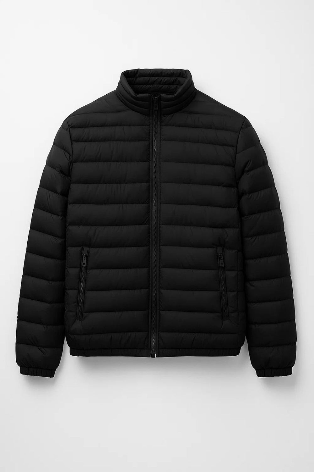 Veste homme | Matelassée légère avec poignets élastiques et fermeture boutonnée 1