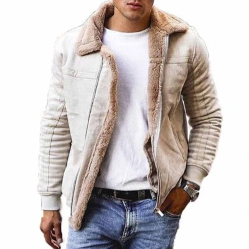 Veste hiver homme col montant usage quotidien