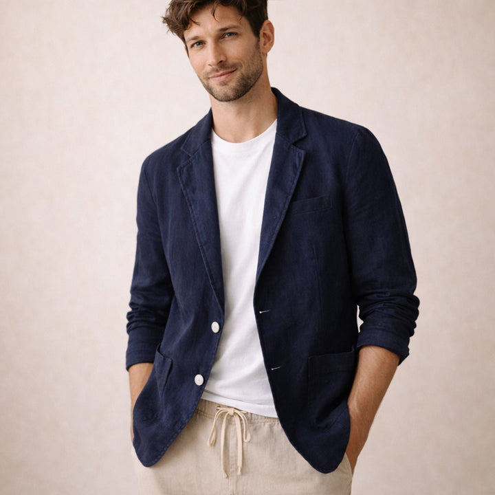 Veste homme, coupe ample – boutons, revers classiques 0