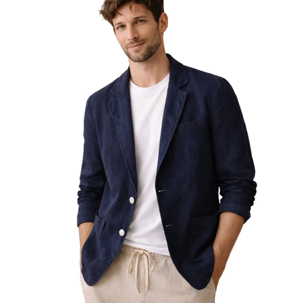 Veste homme, coupe ample – boutons, revers classiques 1