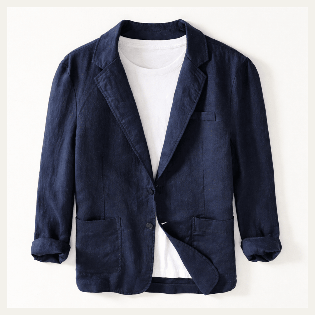 Veste homme, coupe ample – boutons, revers classiques 2