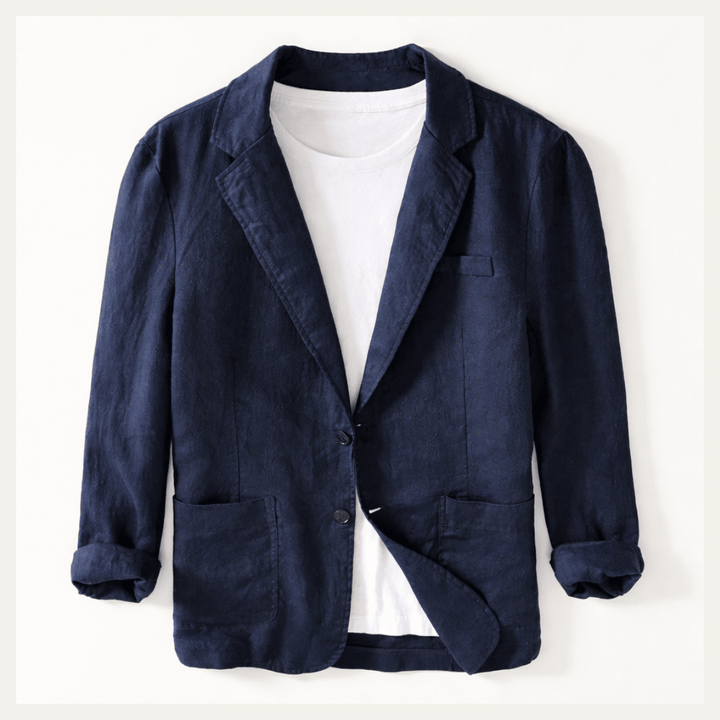 Veste homme, coupe ample – boutons, revers classiques 2