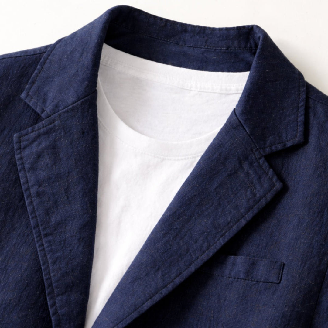 Veste homme, coupe ample – boutons, revers classiques 4