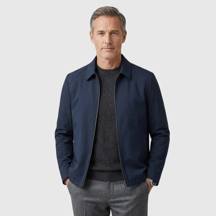 Veste légère pour homme Alden | Coupe ajustée, mi-saison, avec fermeture éclair 0