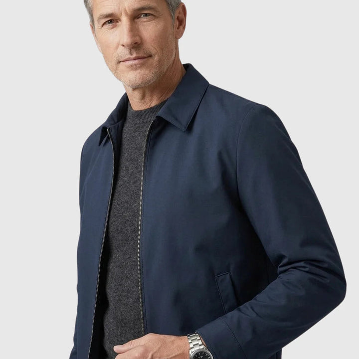 Veste légère pour homme Alden | Coupe ajustée, mi-saison, avec fermeture éclair 2