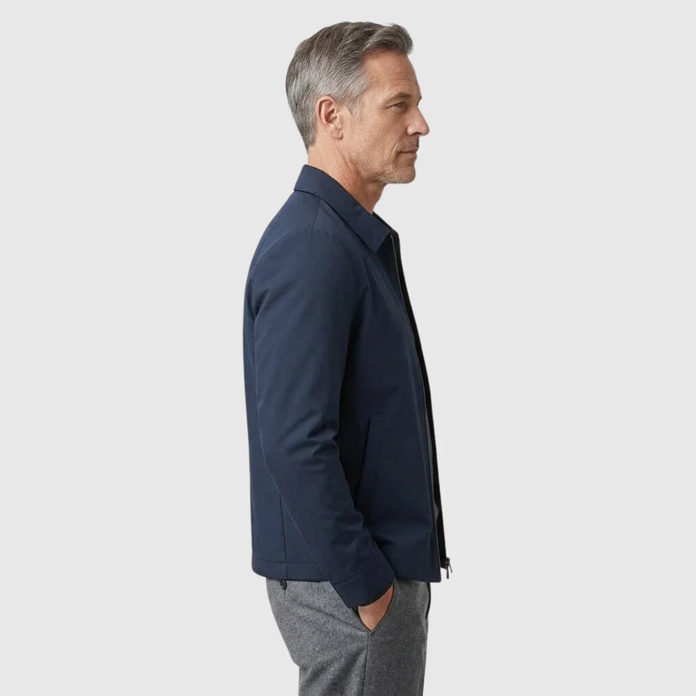 Veste légère pour homme Alden | Coupe ajustée, mi-saison, avec fermeture éclair 3