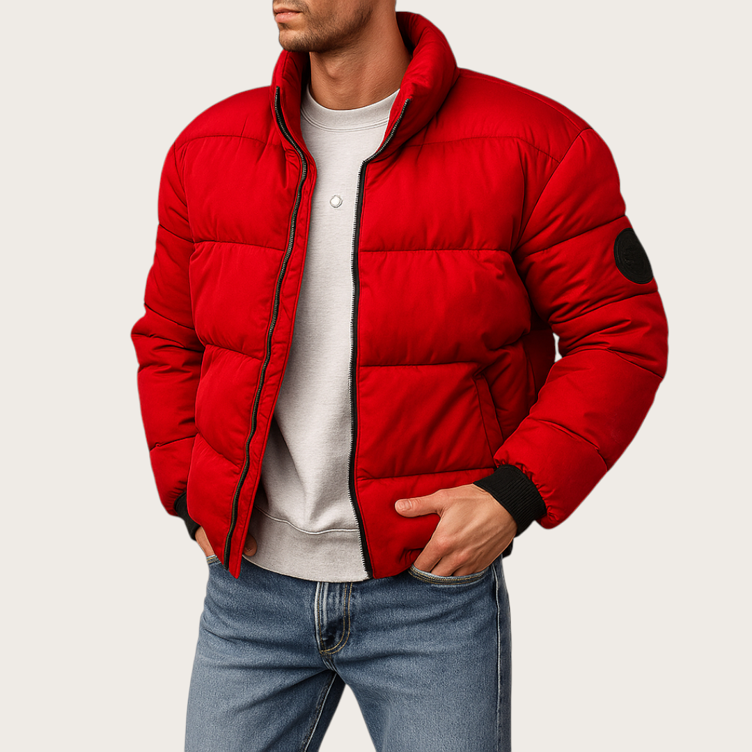 Veste matelassée unisexe | Veste chaude à capuche pour l’hiver