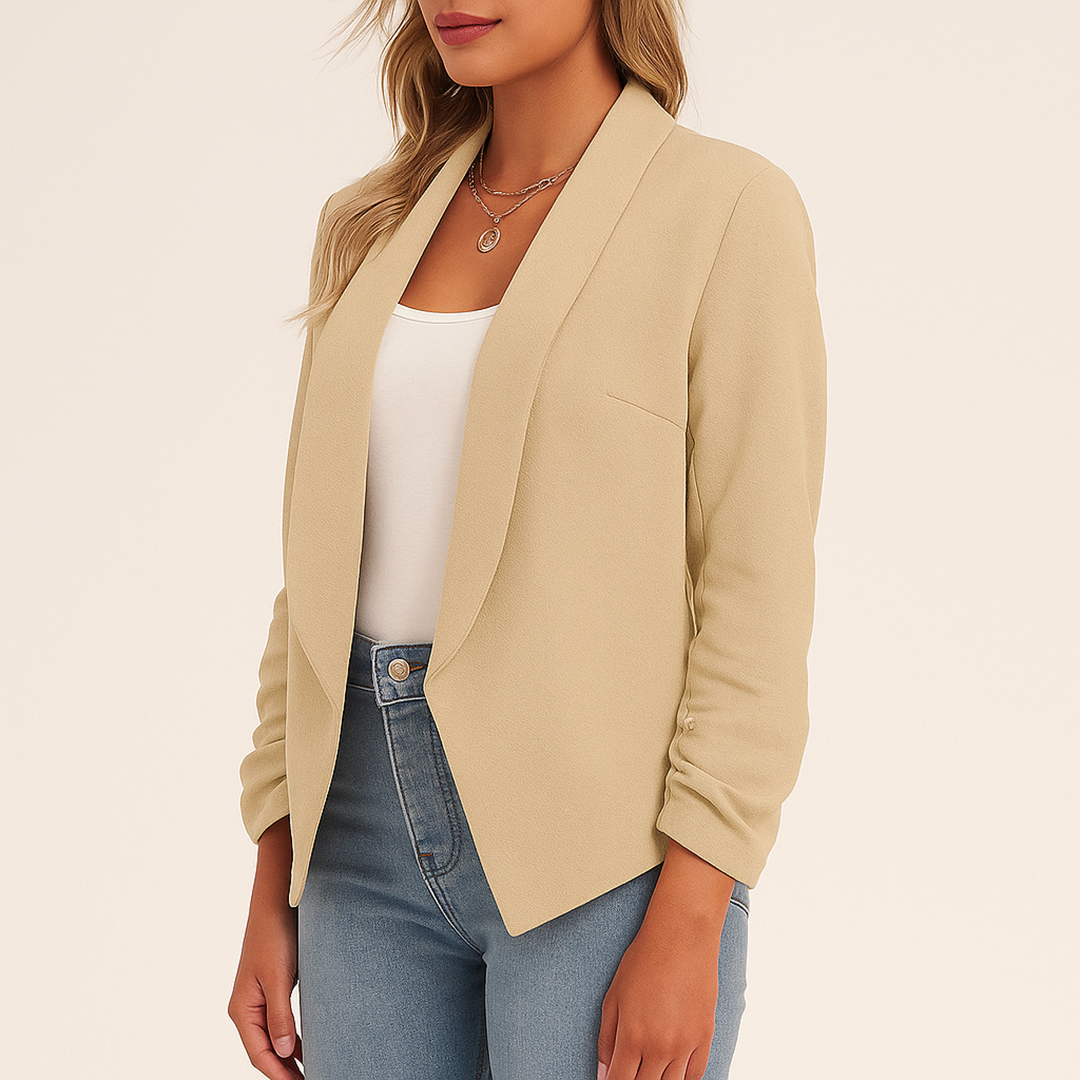 Veste ouverte femme | Coupe droite sans fermeture