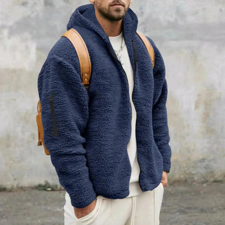 Veste polaire homme | Coupe ample avec capuche 1