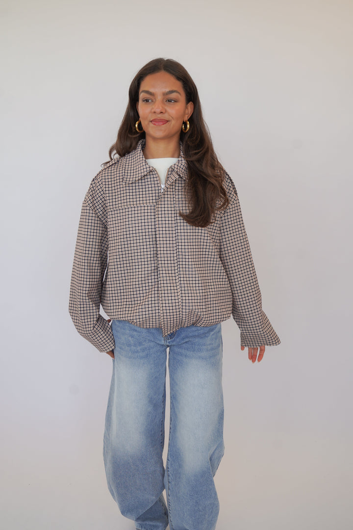 Veste pour femme | Col rond et fermeture éclair sur le devant 2