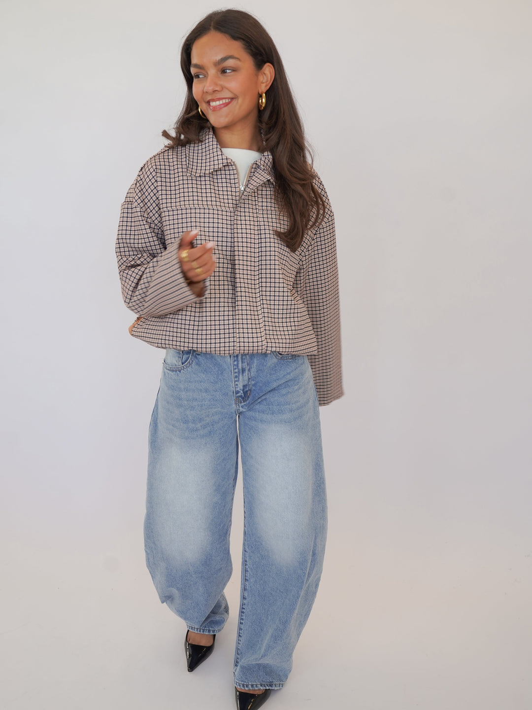 Veste pour femme | Col rond et fermeture éclair sur le devant 3