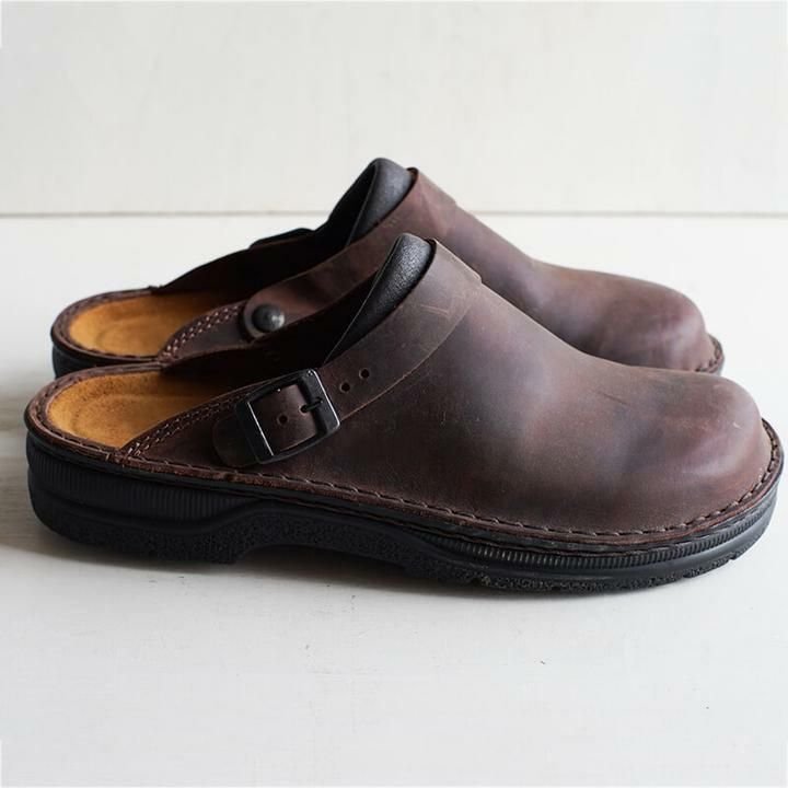 Yani - Pantoufles orthopédiques en cuir pour hommes 2