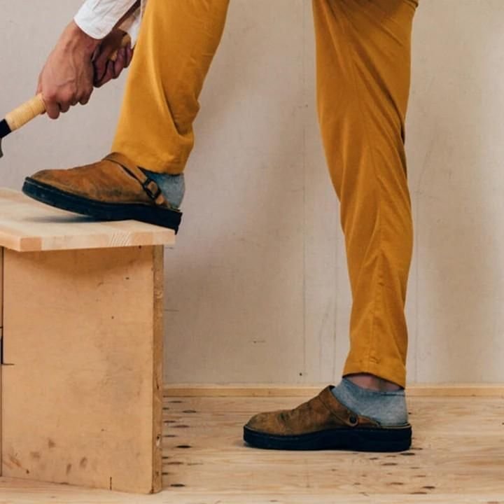 Yani - Pantoufles orthopédiques en cuir pour hommes 5