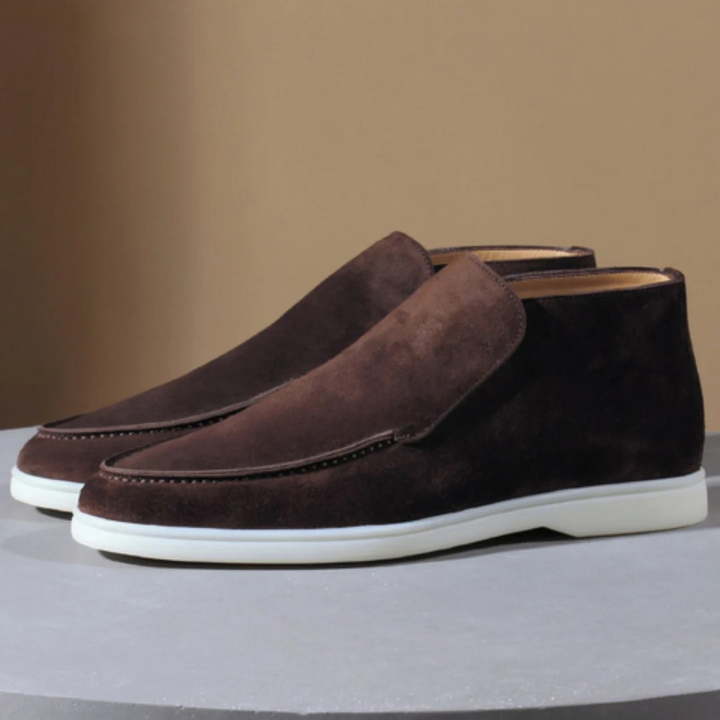 Mocassins homme en daim confort usage quotidien