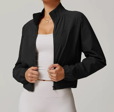 Coupe-Vent Femme Léger Capuche Fermeture Zippée – Angeline