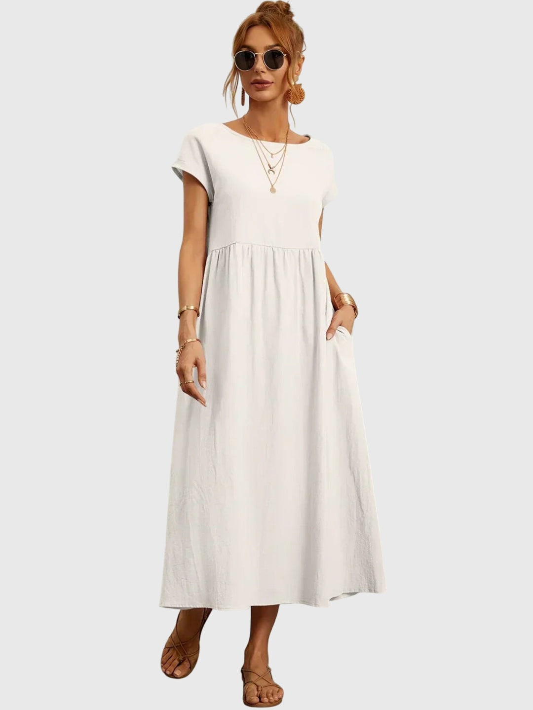 Giselle™ - Robe Décontractée avec Poches