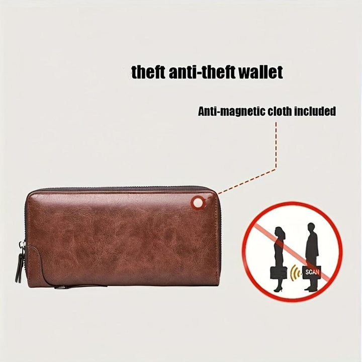 Porte-monnaie RFID Zip Holden | Dernier jour de 80% de réduction !