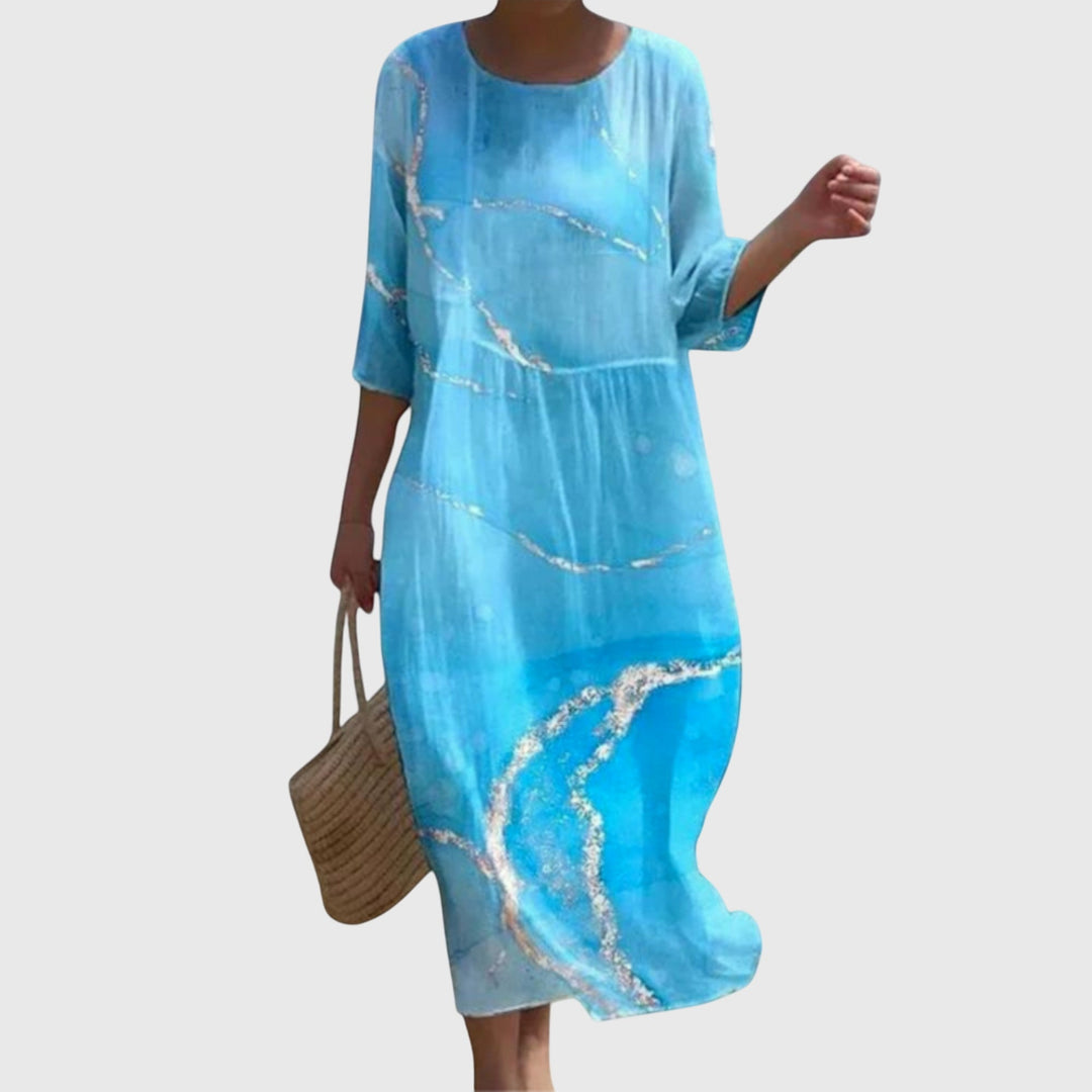 Hayley™ | Robe Maxi Fleurie Élégante