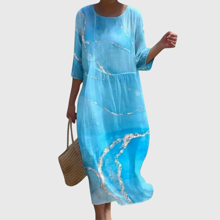 Hayley™ | Robe Maxi Fleurie Élégante