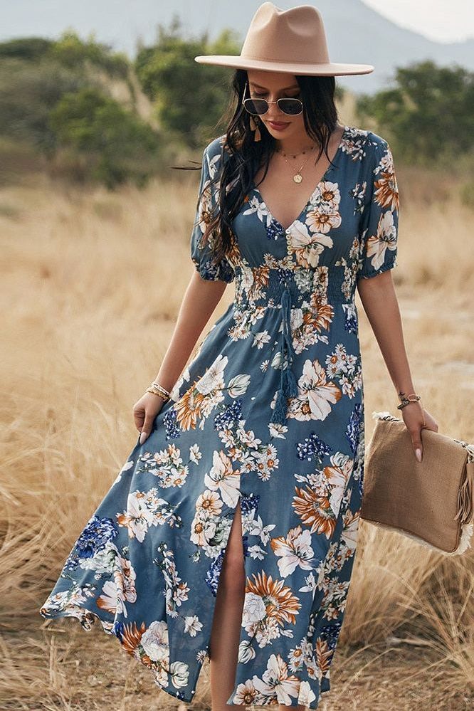 Asheville - Robe à Fleurs