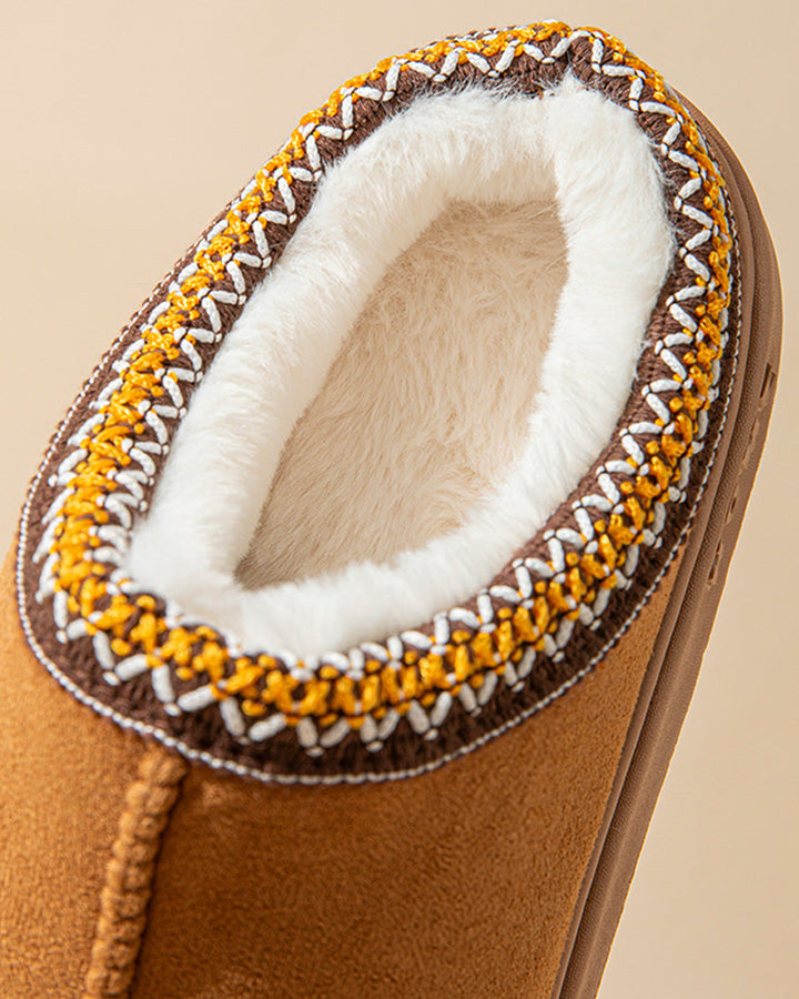 Chaussons en coton léger et antidérapants
