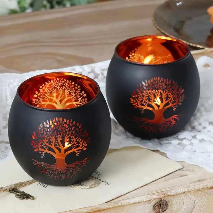 GlowRoot - Support de bougie Arbre de Vie