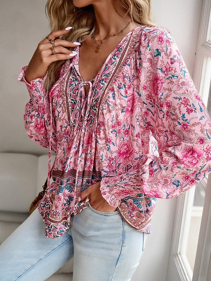Helena™ | Haut Floral d'Été