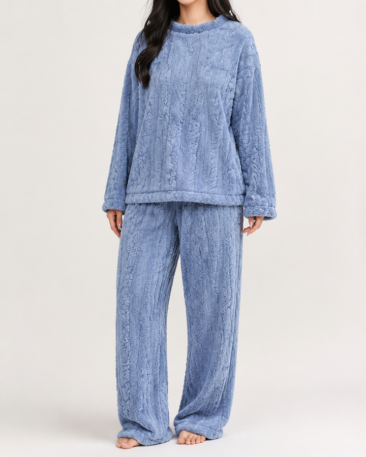 Ensemble Pyjama Femme 2 Pièces Manches Longues Coupe Confort – Ombline