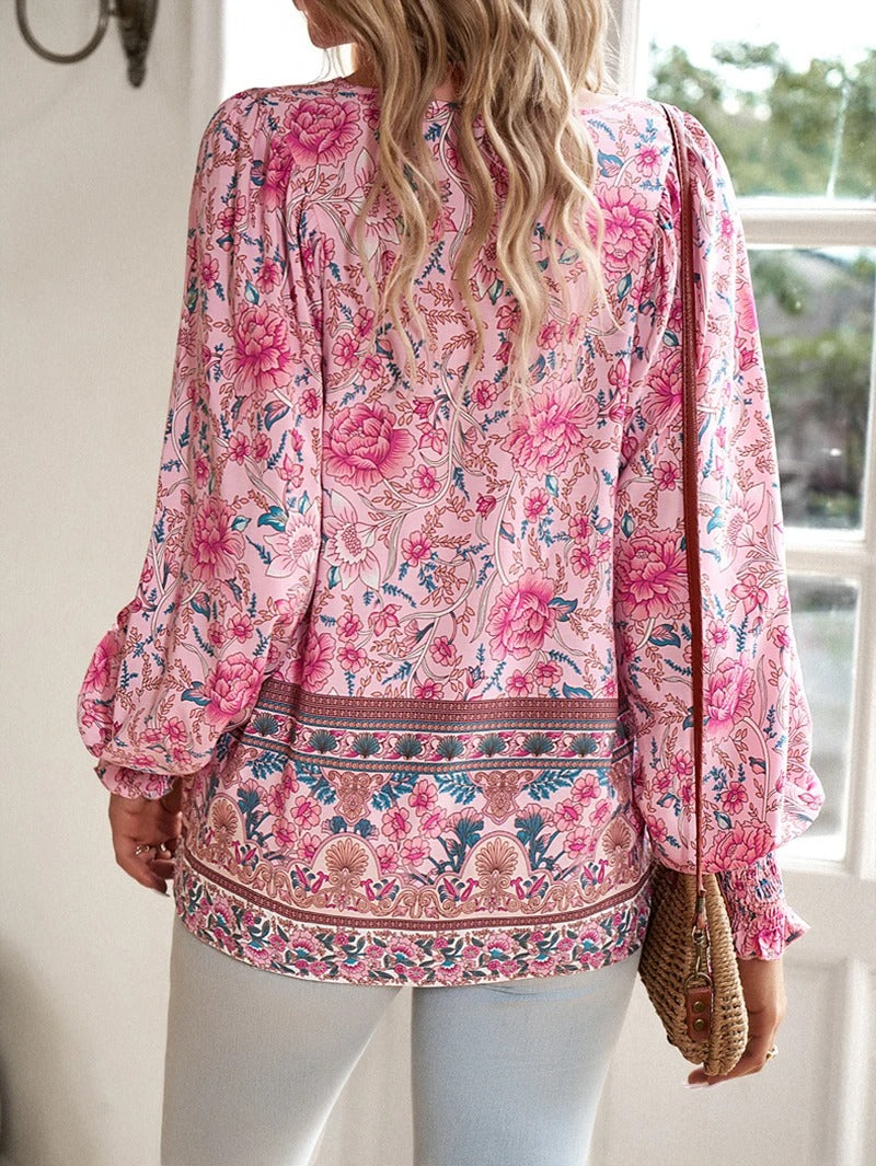 Helena™ | Haut Floral d'Été