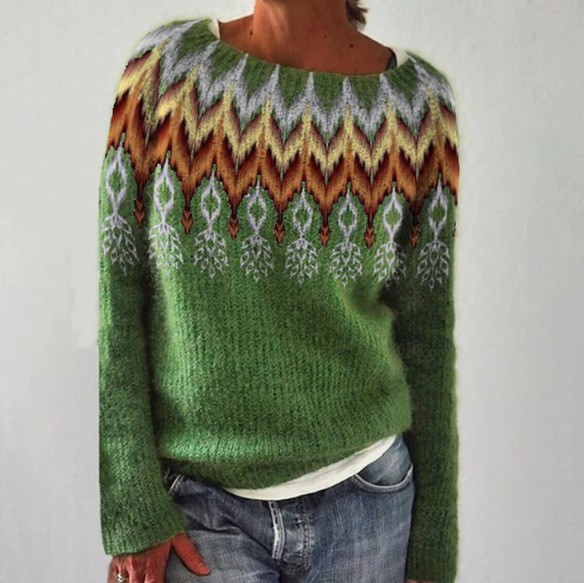Silvia™ - Pull Rétro
