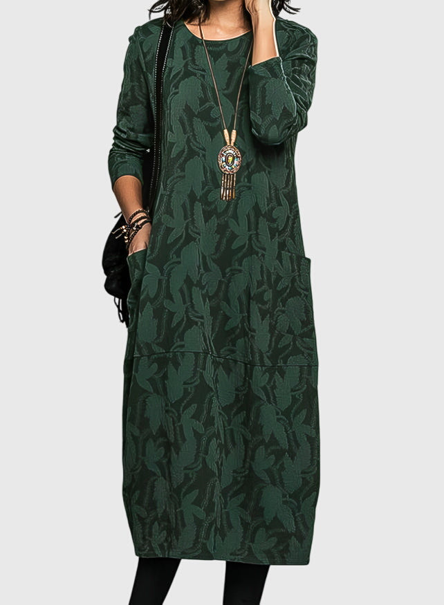 Victoria | Robe Décontractée Col Ronde