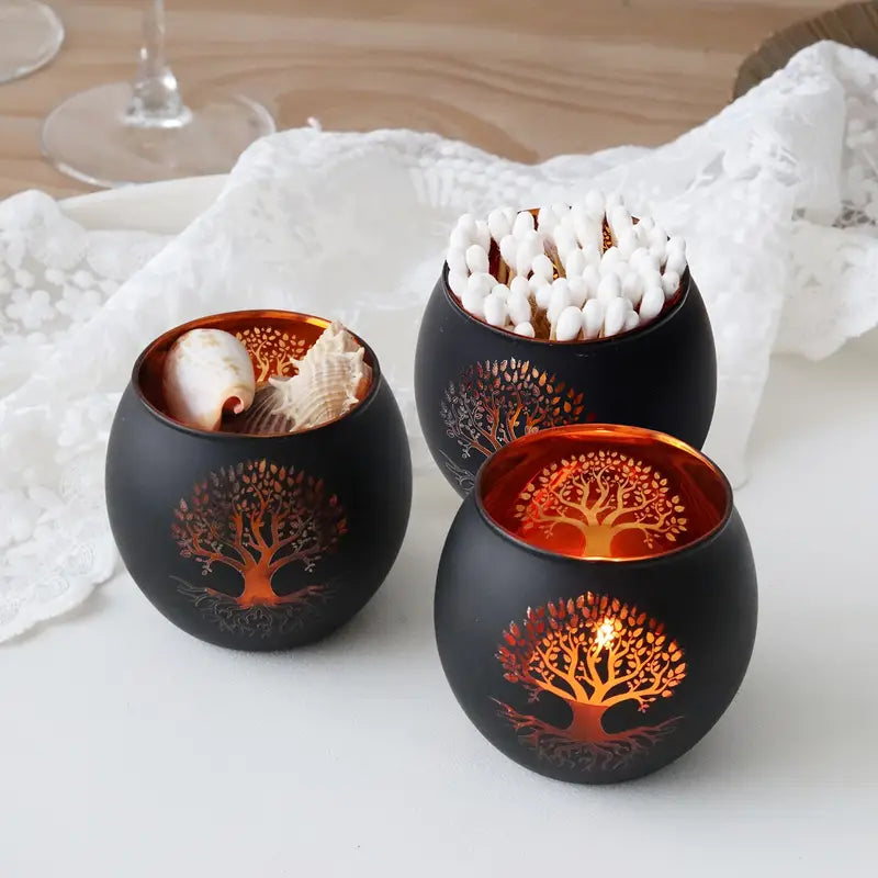 GlowRoot - Support de bougie Arbre de Vie