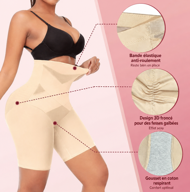 Legging Gainant Femme Sans Coutures Haute Compression – Inès