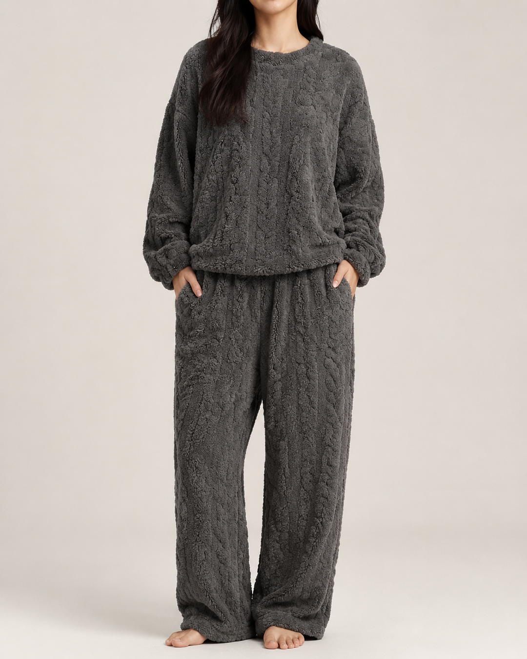 Ensemble Pyjama Femme 2 Pièces Manches Longues Coupe Confort – Ombline