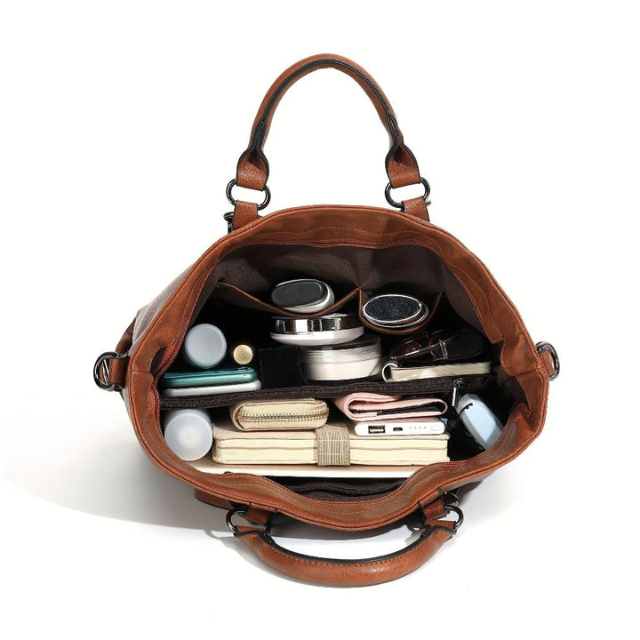 L'élégance classique de Charlotte | Sac fourre-tout vintage | Dernier jour 80% de réduction !