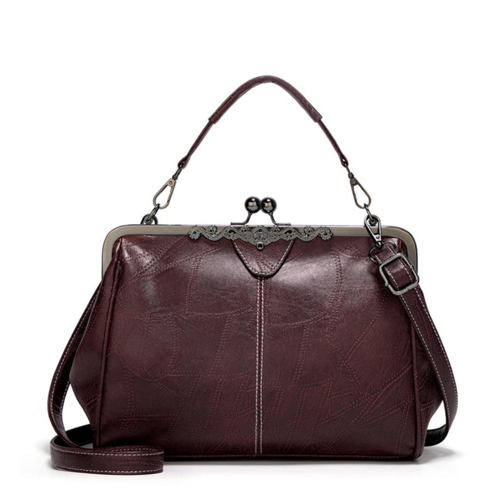 Sac à main vintage à fermoir | Dernier jour 80% de réduction !