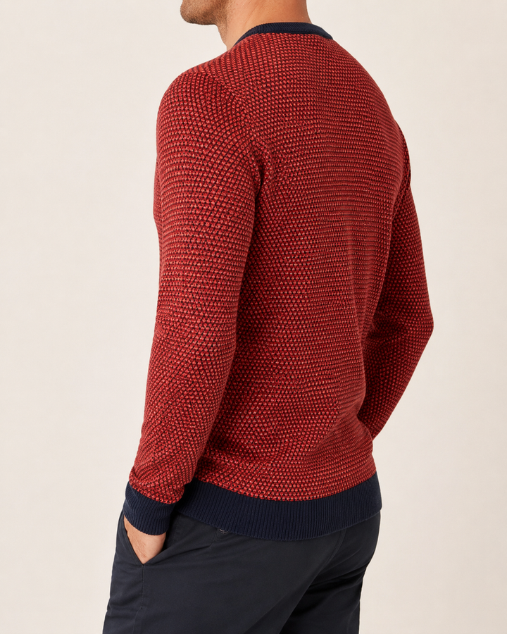 Pull Homme Col Rond Manches Longues Coupe Droite – Jules