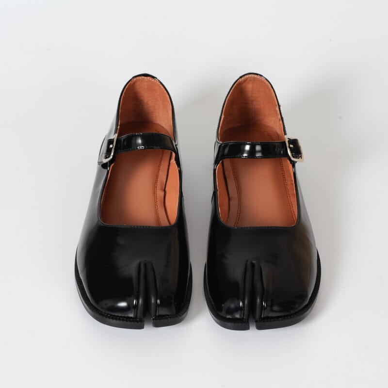 Mary-Jane™| Martha Cuir Mary Janes