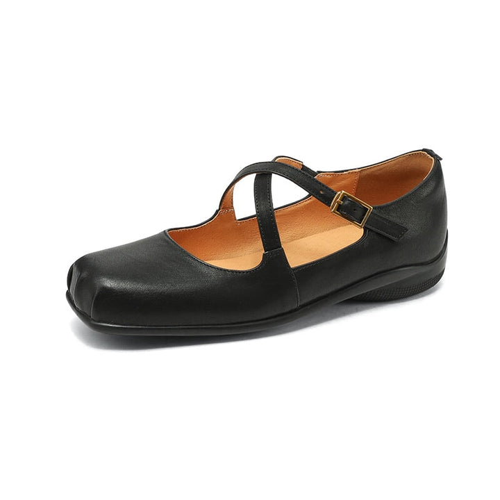 Mary-Jane™| Edith Cuir Mary Janes