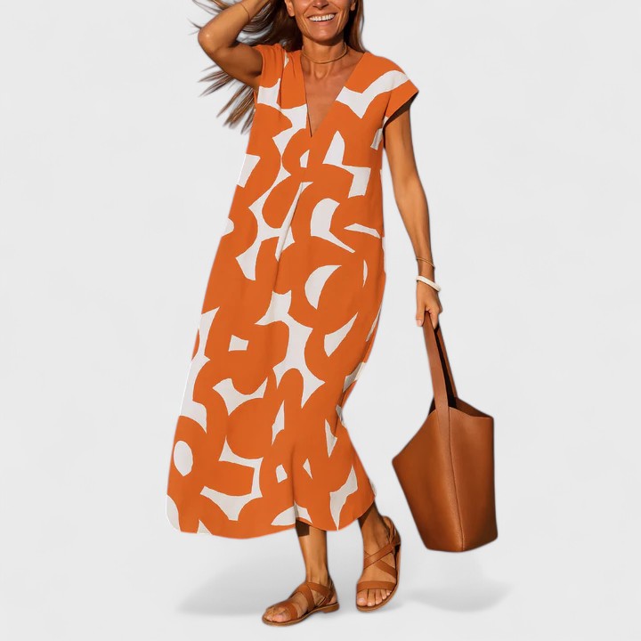 Valery™ | Robe Fluide à Décolleté en V