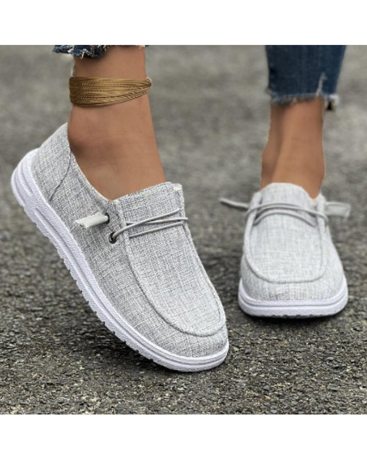 Ballerines unies à enfiler pour un style décontracté
