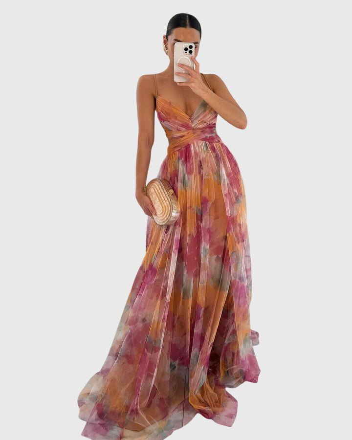 Giselle™ | Robe Maxi à Fleurs
