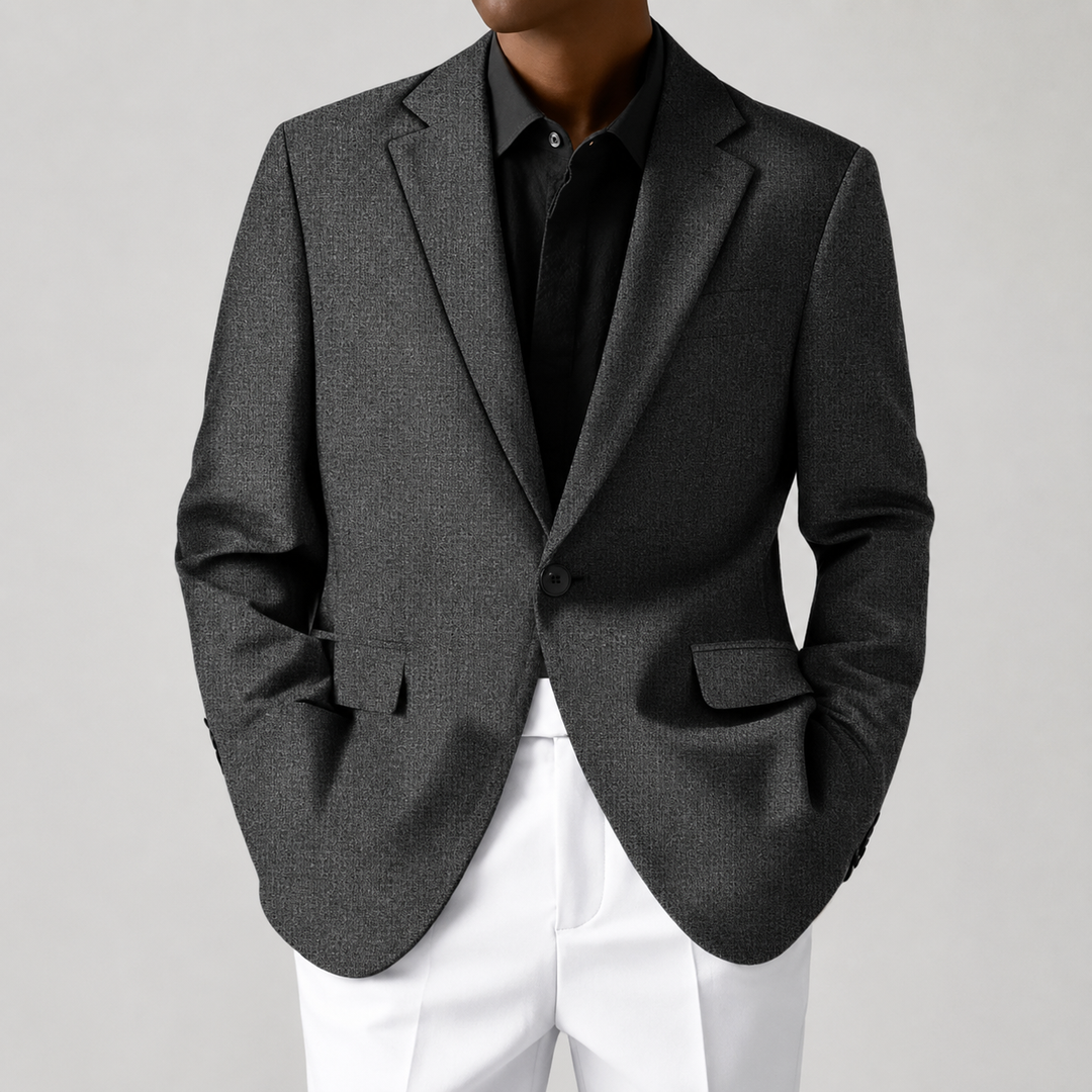 Blazer Homme Coupe Structurée Élégant – Vincent