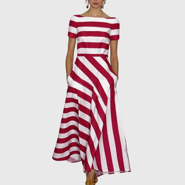 Carly™ - Robe Rayée