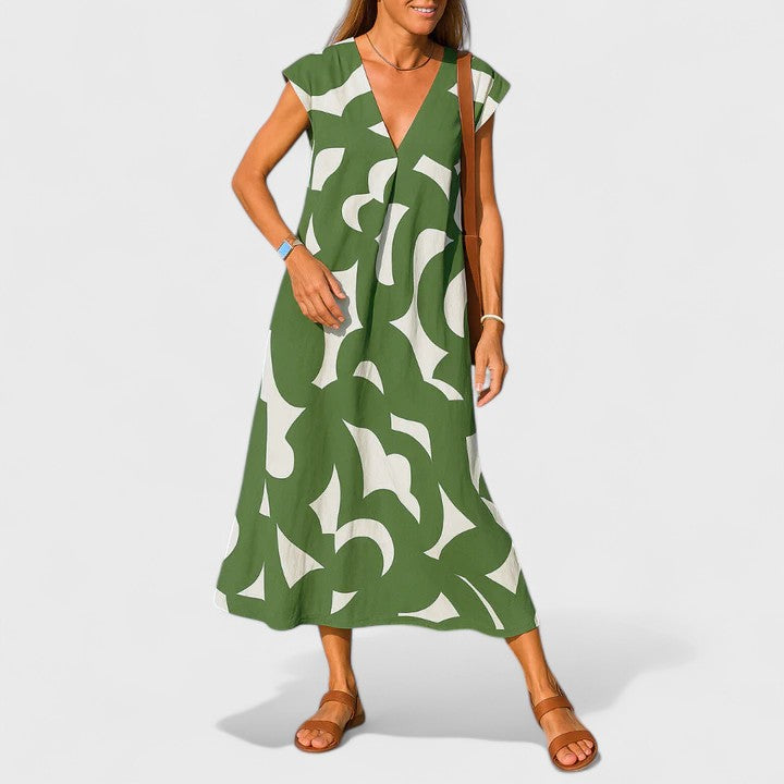 Valery™ | Robe Fluide à Décolleté en V