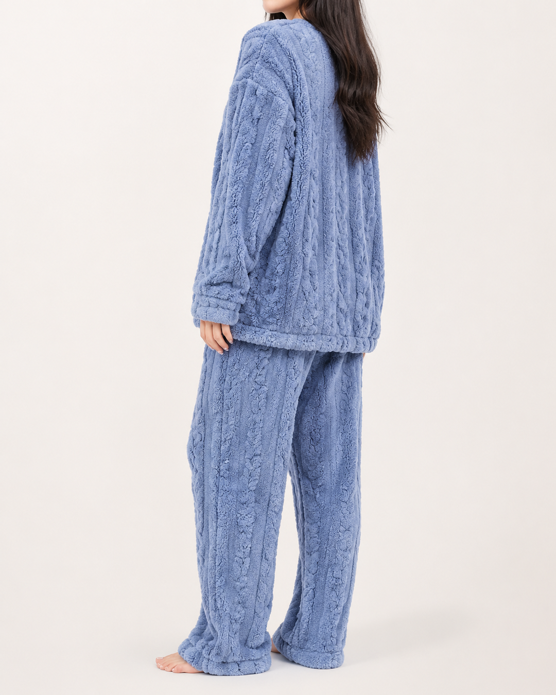 Ensemble Pyjama Femme 2 Pièces Manches Longues Coupe Confort – Ombline