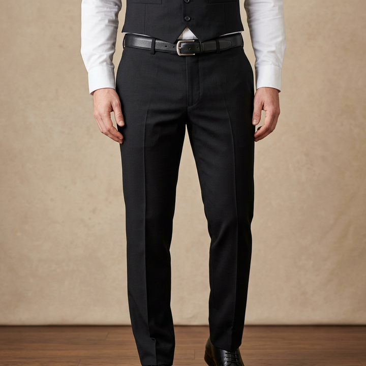 Costume homme trois pièces coupe ajustée élégant mariage cérémonie