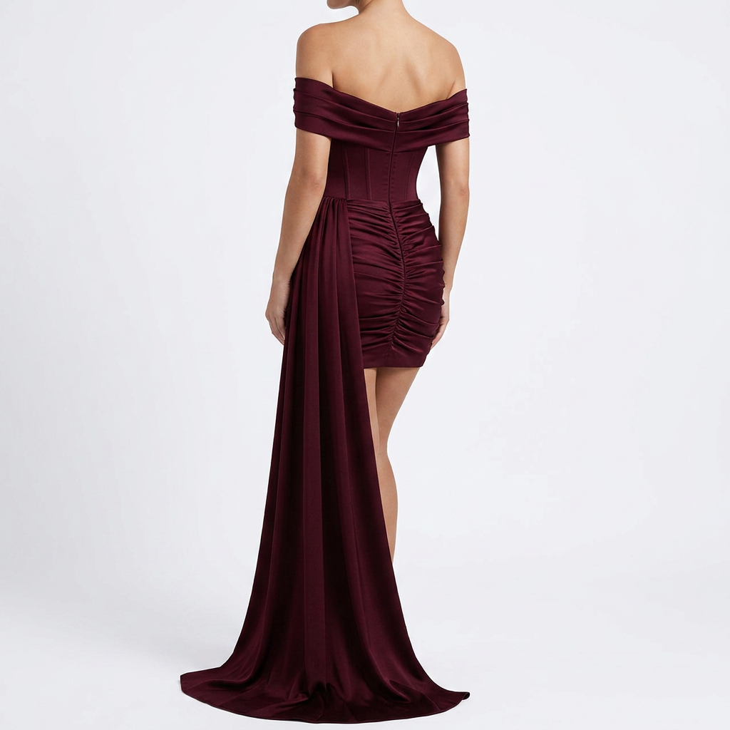 Robe courte élégante femme soirée cocktail classe